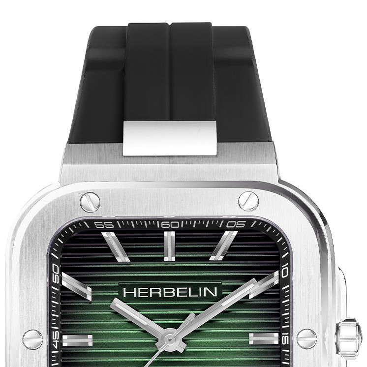 Herbelin Cap Camarat Square Automatic 1646A16CA - zegarek męski 3