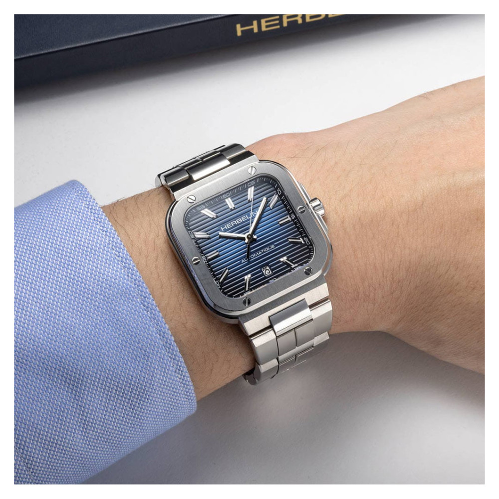 Herbelin Cap Camarat Square Automatic 1646B15 - zegarek męski 9