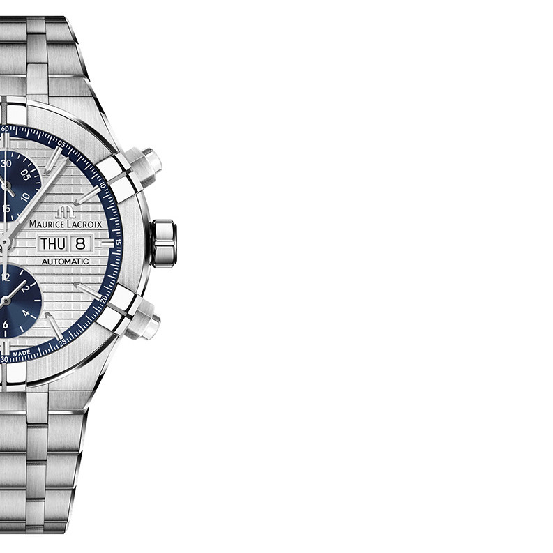 Maurice Lacroix Aikon Automatic Chronograph AI6038-SS002-131- - zegarek męski 6