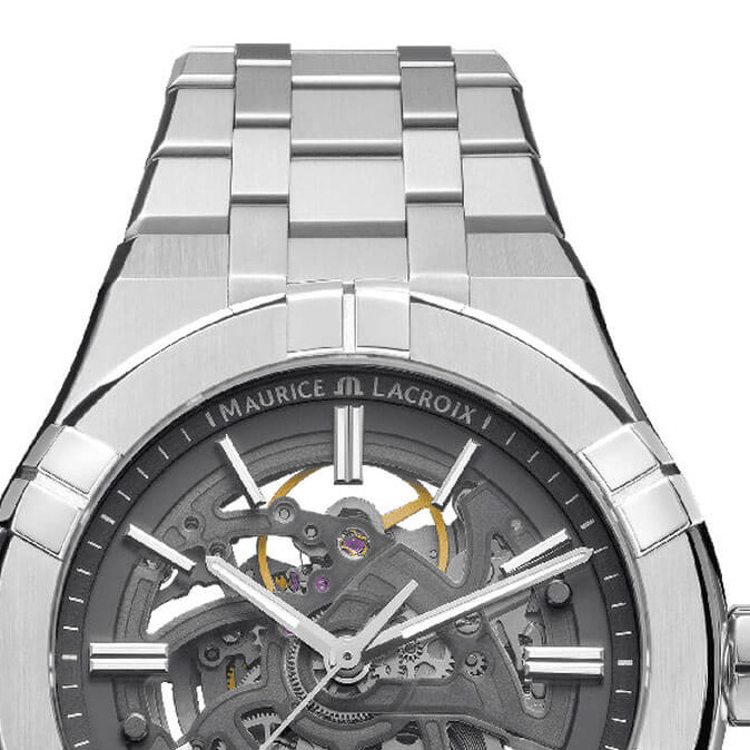 Maurice Lacroix Aikon Automatic Skeleton AI6008-SS002-030-1 - zegarek męski 3