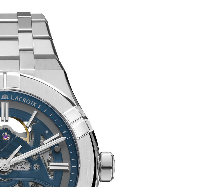 Maurice Lacroix Aikon Automatic Skeleton AI6008-SS002-031-1 - zegarek męski 5