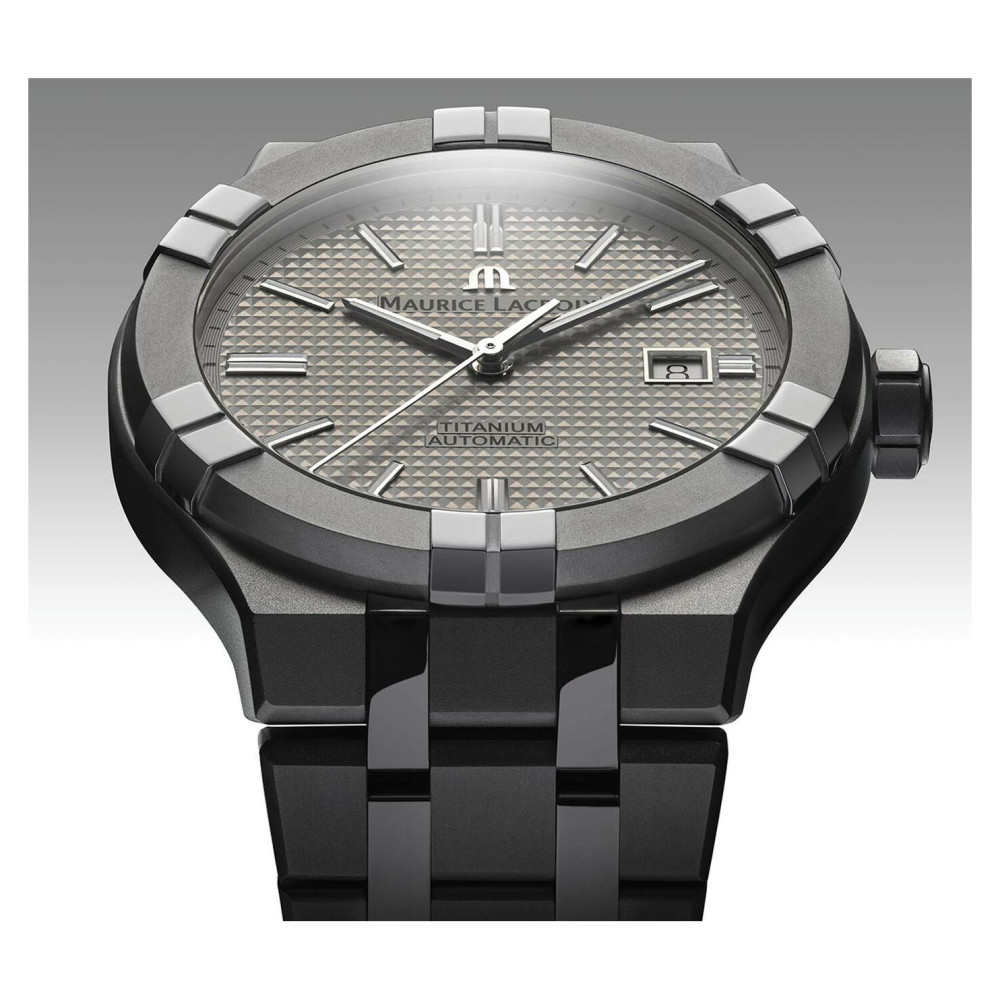 Maurice Lacroix Aikon Automatic Titanium AI6008-TT032-230-1 - zegarek męski 8