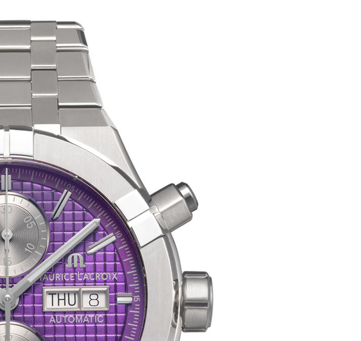 Maurice Lacroix Aikon Automatic Titanium Chronograph AI6038-TT032-430-1 - zegarek męski 5