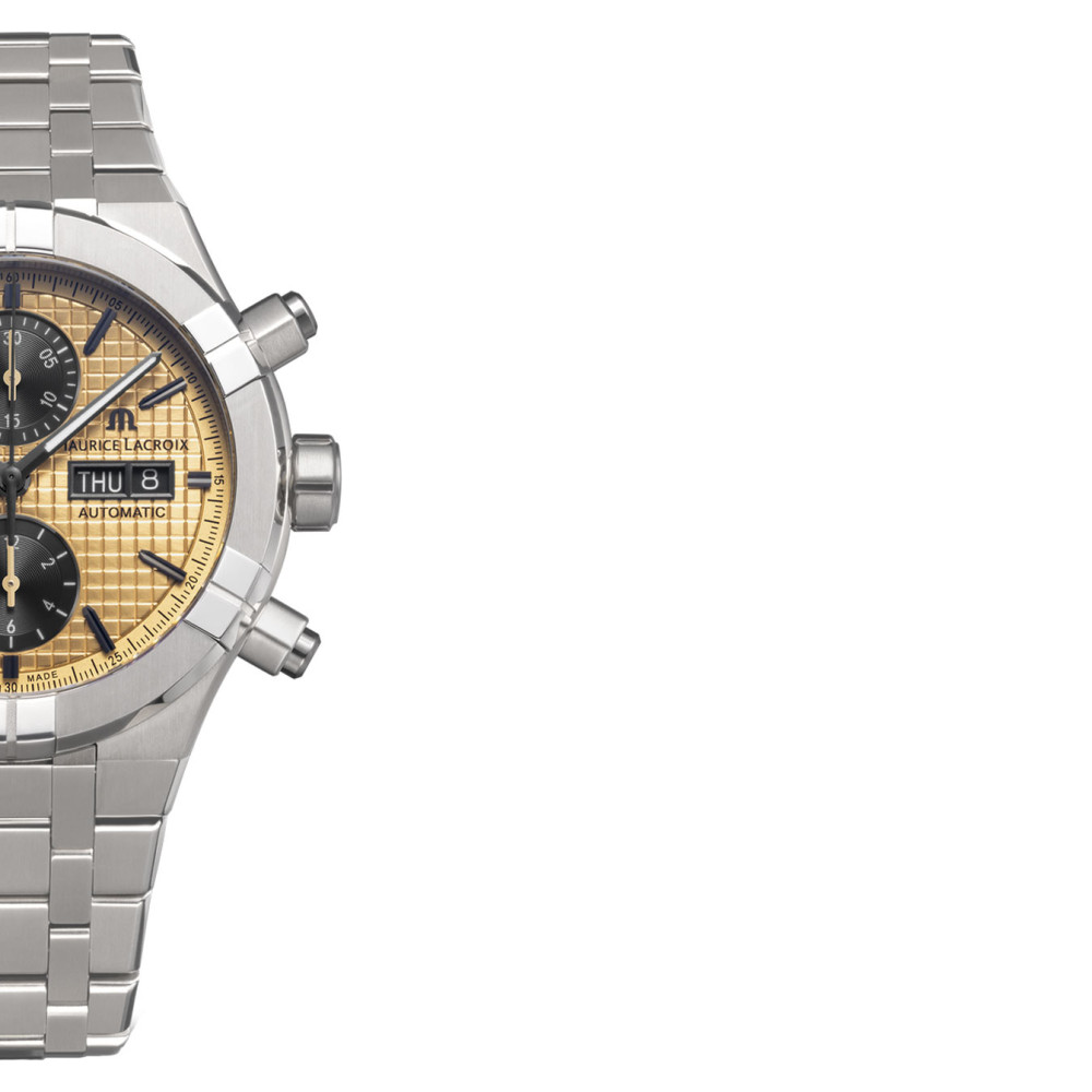 Maurice Lacroix Aikon Automatic Titanium Chronograph AI6038-TT032-530-1 - zegarek męski 6