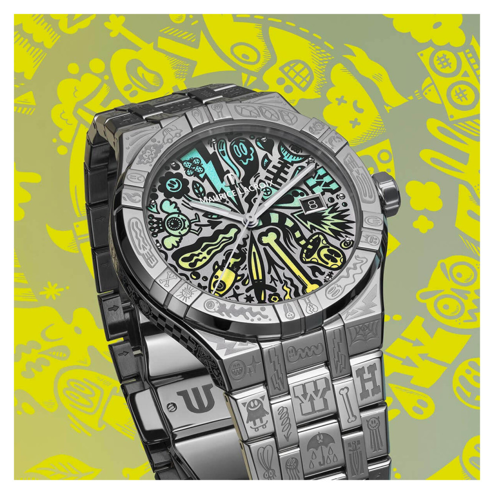 Maurice Lacroix Aikon Automatic Wotto Limited Edition AI6008-SS009-090-1 - zegarek męski 9