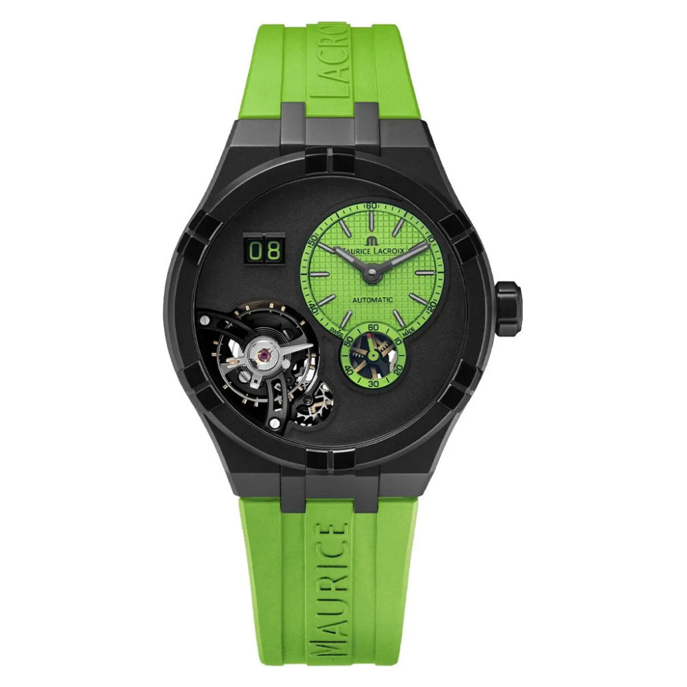 Maurice Lacroix Aikon Master Grand Date Technicolour AI6118-DLB0J-630-I - zegarek męski 7