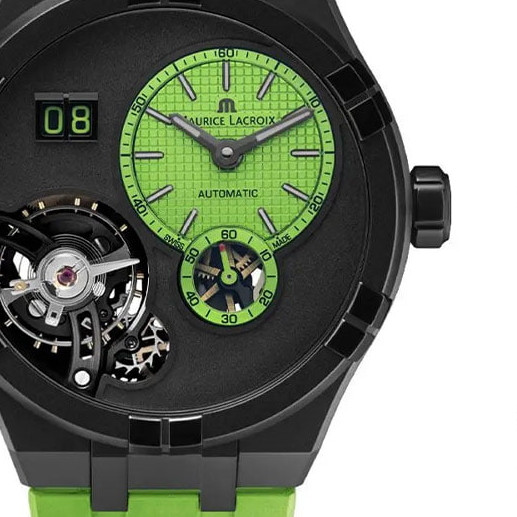 Maurice Lacroix Aikon Master Grand Date Technicolour AI6118-DLB0J-630-I - zegarek męski 2