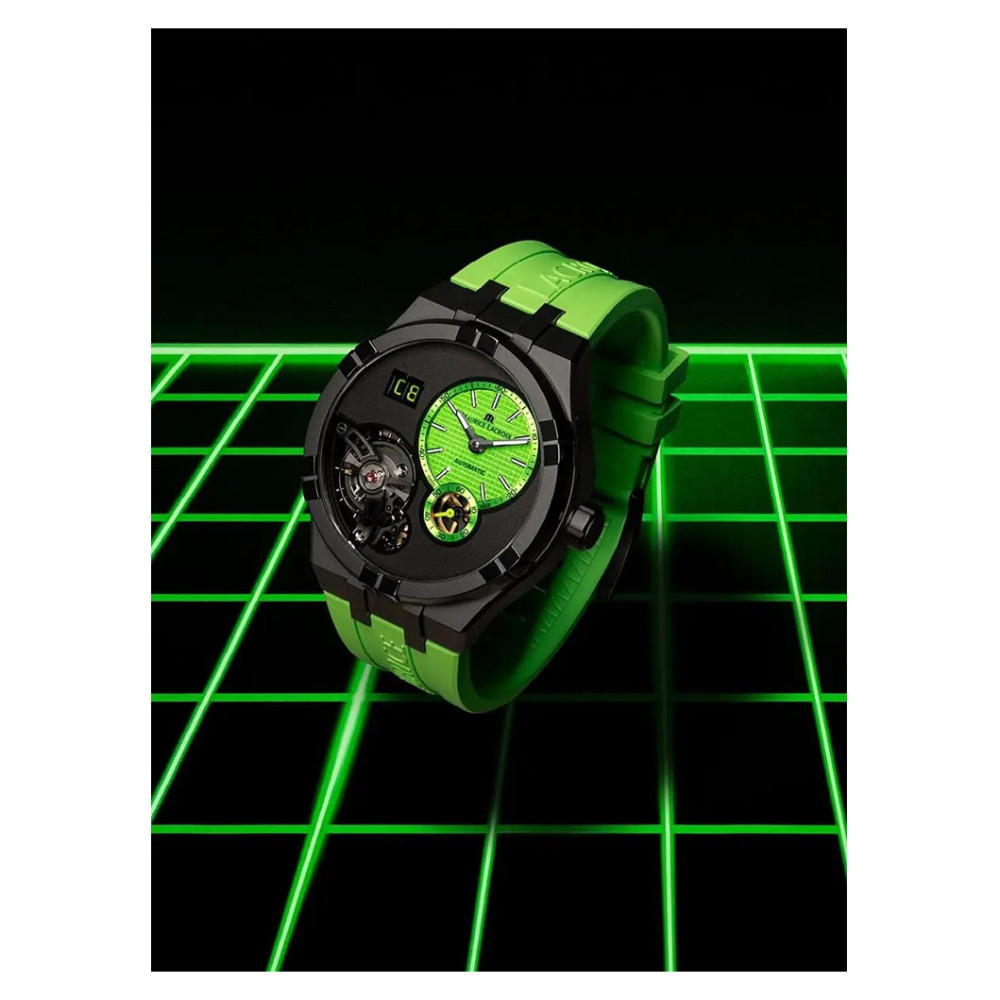 Maurice Lacroix Aikon Master Grand Date Technicolour AI6118-DLB0J-630-I - zegarek męski 10