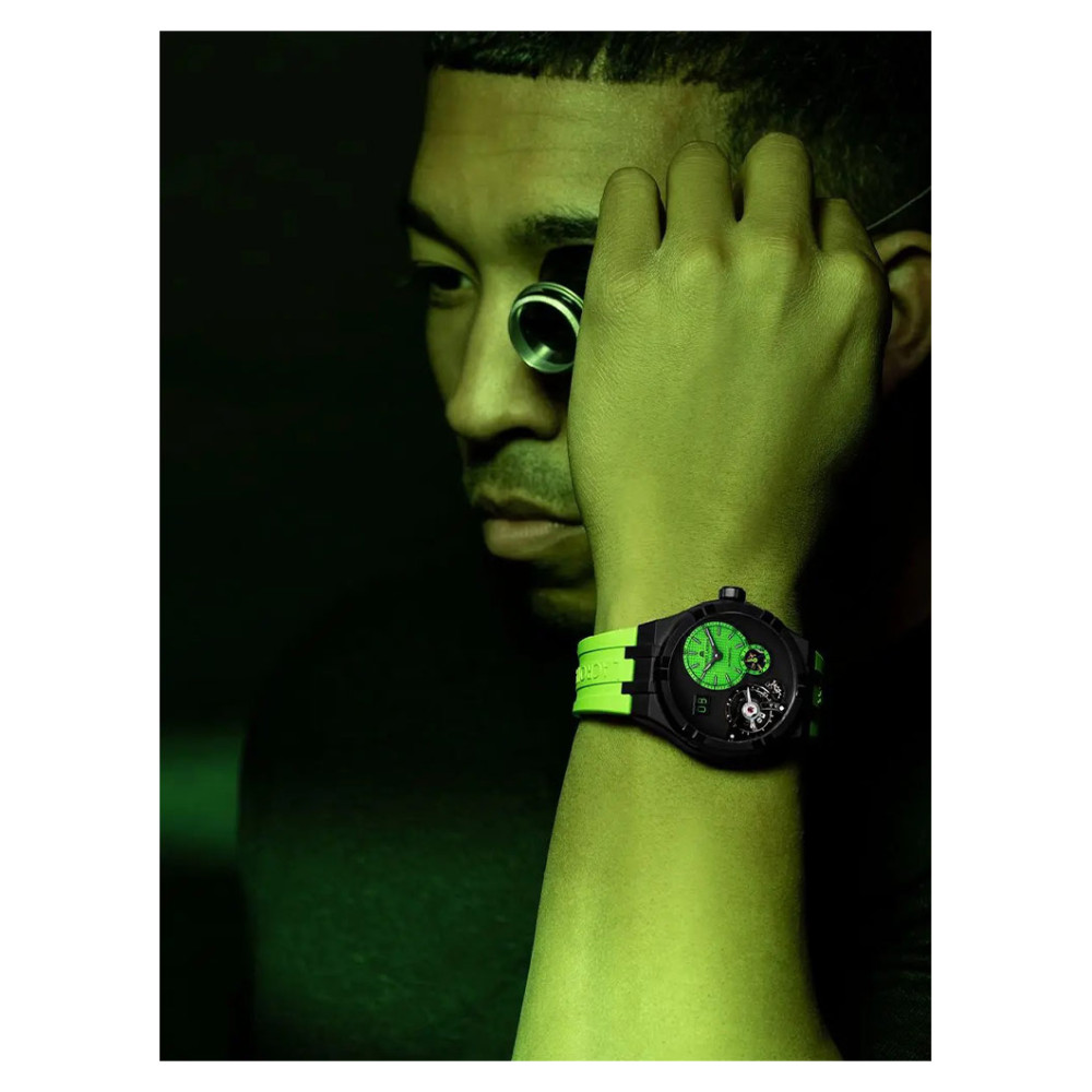 Maurice Lacroix Aikon Master Grand Date Technicolour AI6118-DLB0J-630-I - zegarek męski 11