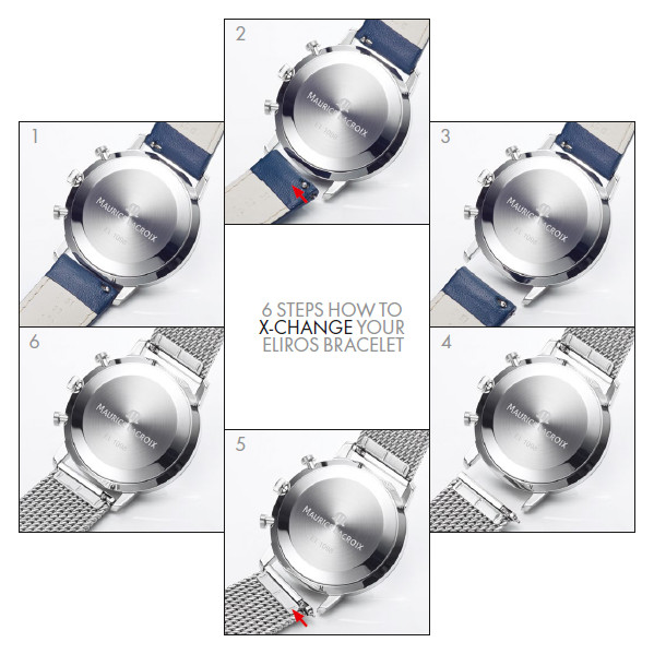 Maurice Lacroix Eliros Date EL1118-PVP01-112- - zegarek męski 7