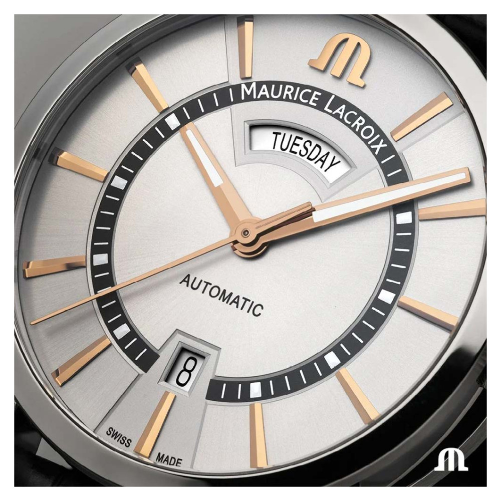 Maurice Lacroix PT6358-SS001-230-2 Pontos Day Date - zegarek męski 7