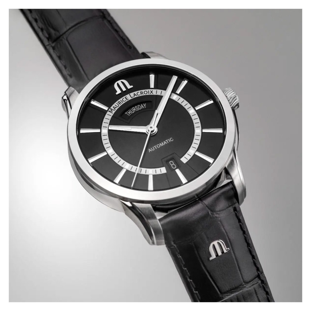 Maurice Lacroix PT6358-SS001-332-2 Pontos Day Date - zegarek męski 7