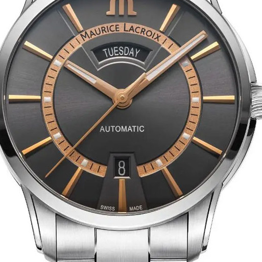 Maurice Lacroix PT6358-SS002-333-1 Pontos Day Date - zegarek męski 2