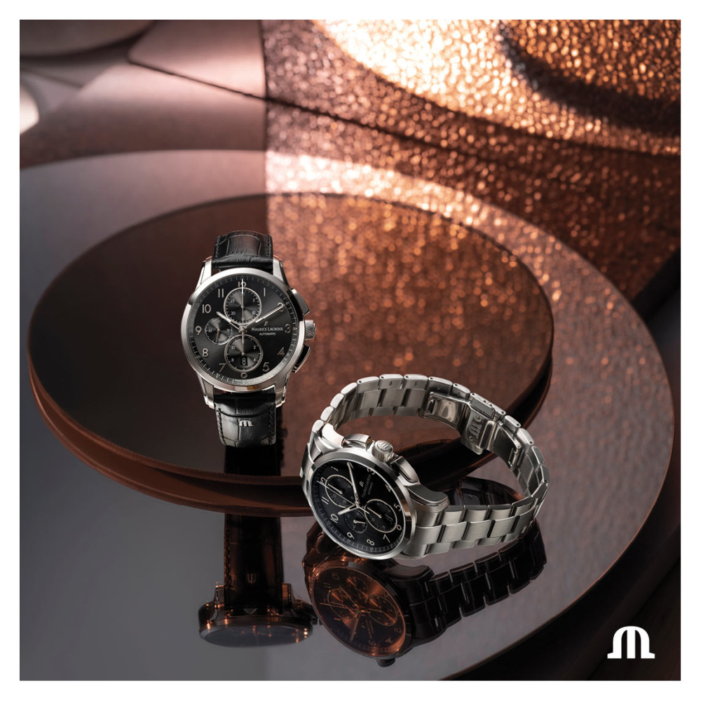 Maurice Lacroix Pontos Chronograph PT6388-SS001-320-2 - zegarek męski 7