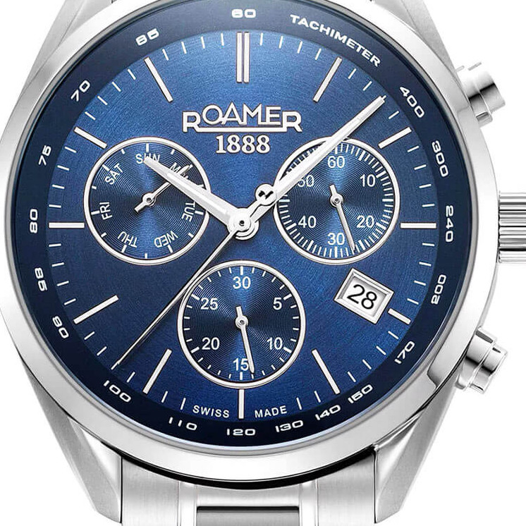 Roamer Pro Chrono 993819 41 45 20 - zegarek męski 2