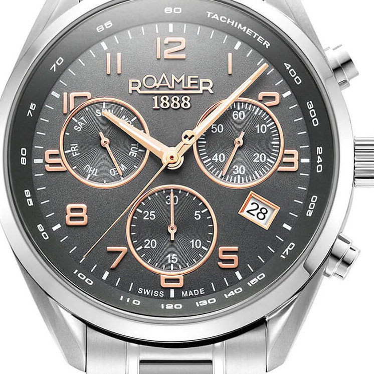Roamer Pro Chrono 993819 41 54 20 - zegarek męski 2