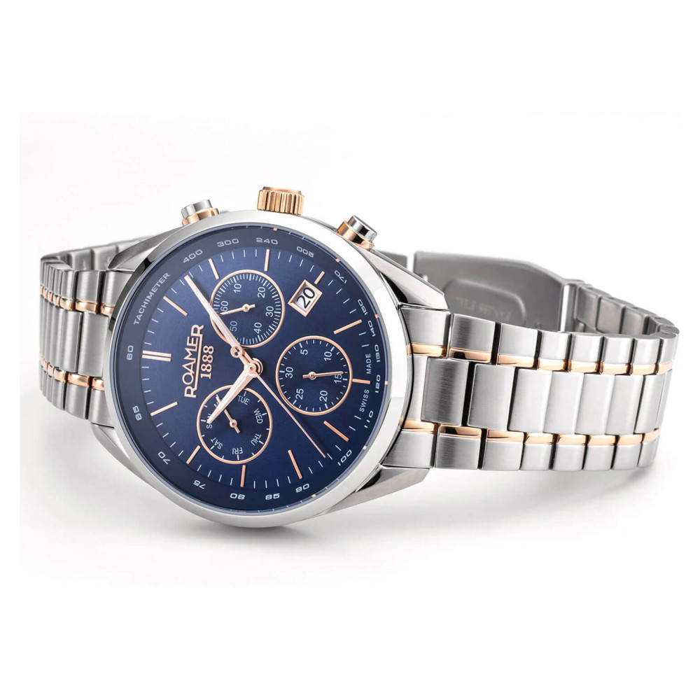 Roamer Pro Chrono 993819 47 45 20 - zegarek męski 8