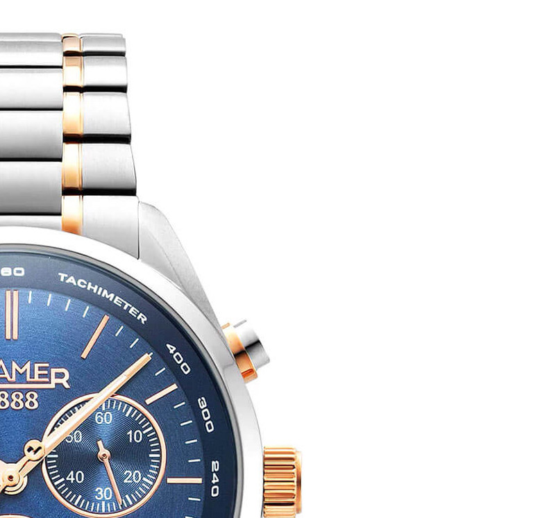 Roamer Pro Chrono 993819 47 45 20 - zegarek męski 5