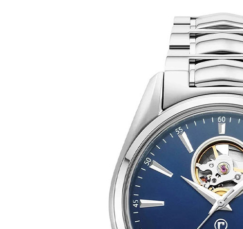 Roamer Searock Master Automatic Open Heart 984985 41 45 20 - zegarek męski 4