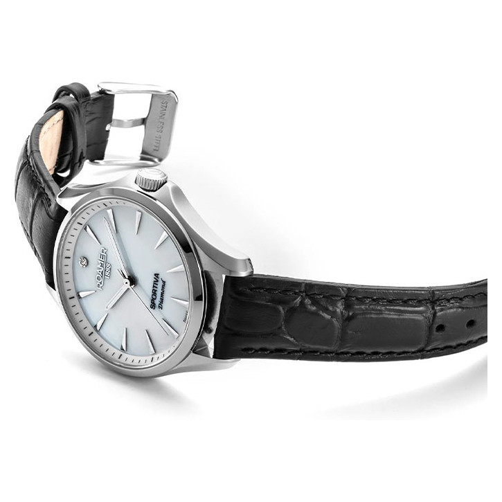 Roamer Sportiva Diamond 865847 41 20 50 - zegarek damski 8