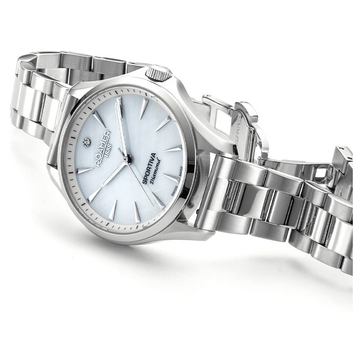 Roamer Sportiva Diamond 865847 41 20 50 - zegarek damski 12