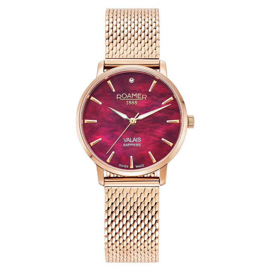 Roamer Valais Diamond Box-Set 989847 46 60 05 - zegarek damski 1
