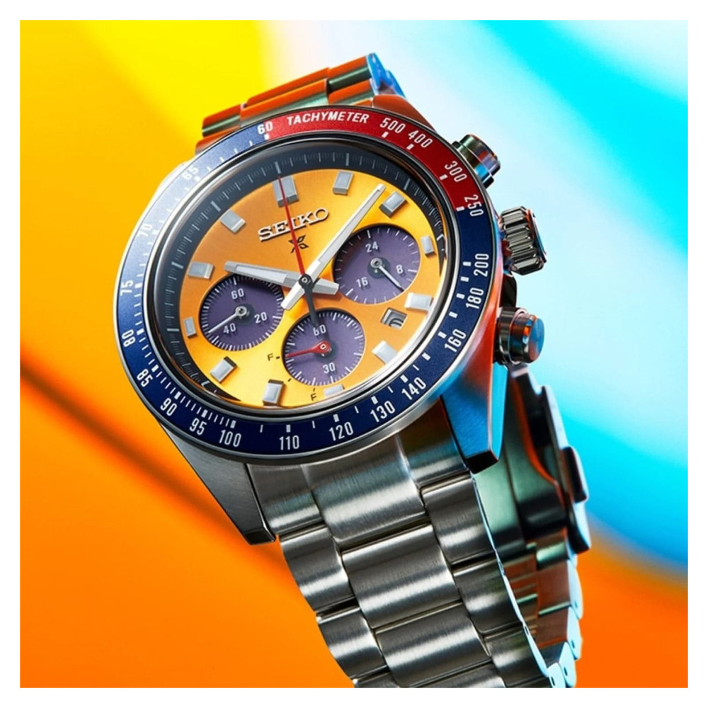 Seiko Prospex Speedtimer Solar Chronograph 1969 Re-interpretation SSC947P1 - zegarek męski 9