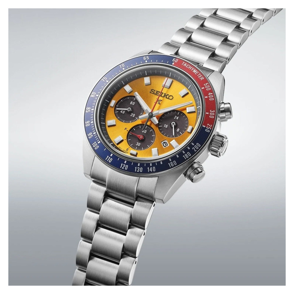 Seiko Prospex Speedtimer Solar Chronograph 1969 Re-interpretation SSC947P1 - zegarek męski 10