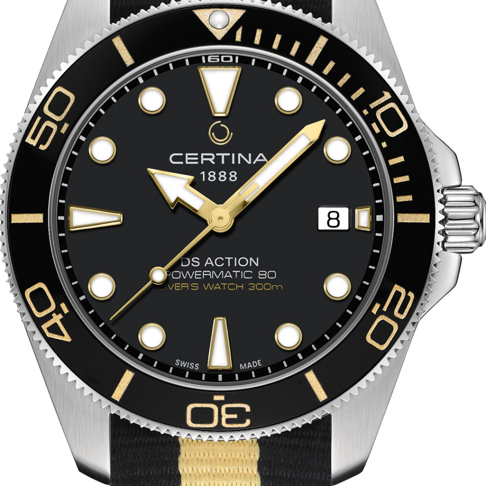 Certina C048.407.18.051.01 DS Action Diver 40.5mm - zegarek męski 2