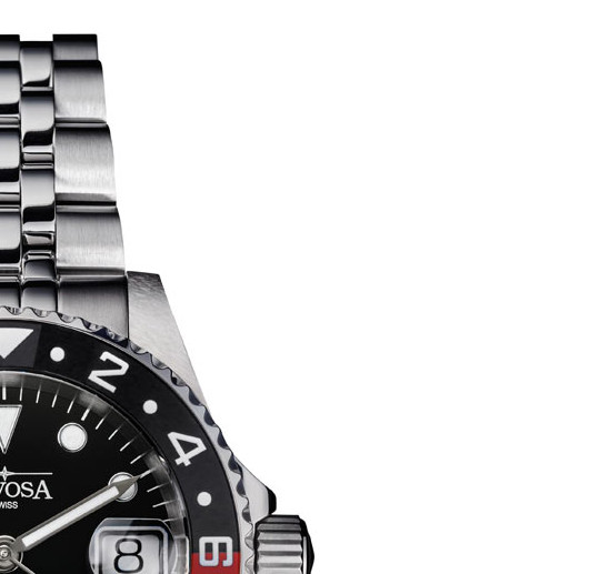 Davosa 161.590.09 Ternos Ceramic GMT Automatic - zegarek męski 5