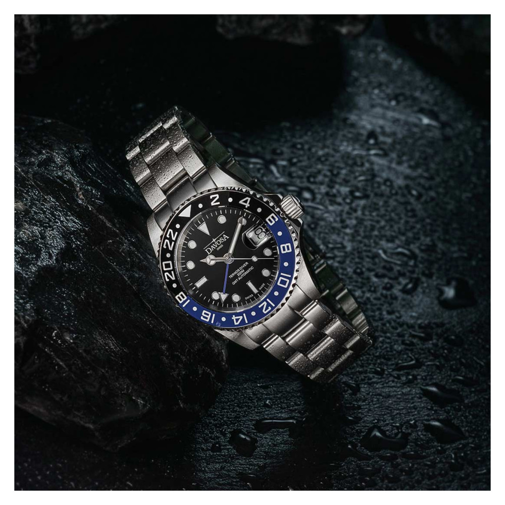 Davosa 161.590.40 Ternos Ceramic GMT Automatic - zegarek męski 7