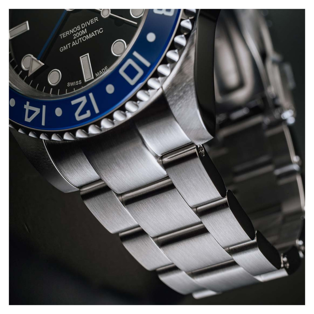 Davosa 161.590.40 Ternos Ceramic GMT Automatic - zegarek męski 12