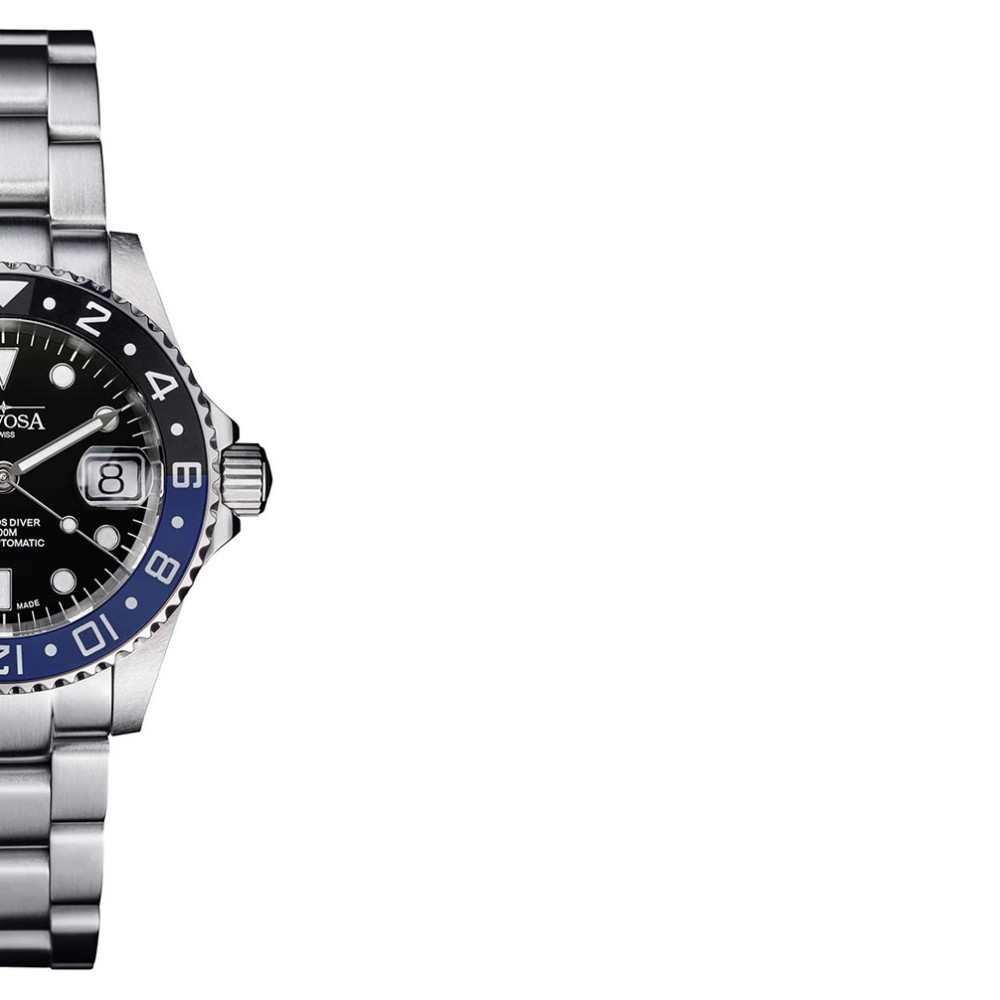 Davosa 161.590.40 Ternos Ceramic GMT Automatic - zegarek męski 6