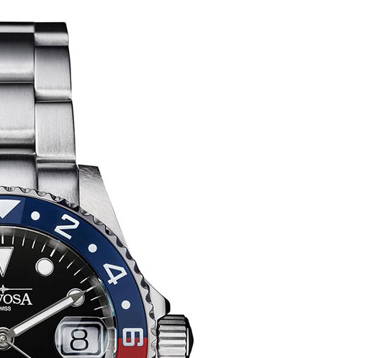 Davosa 161.590.60 Ternos Ceramic GMT Automatic - zegarek męski 5