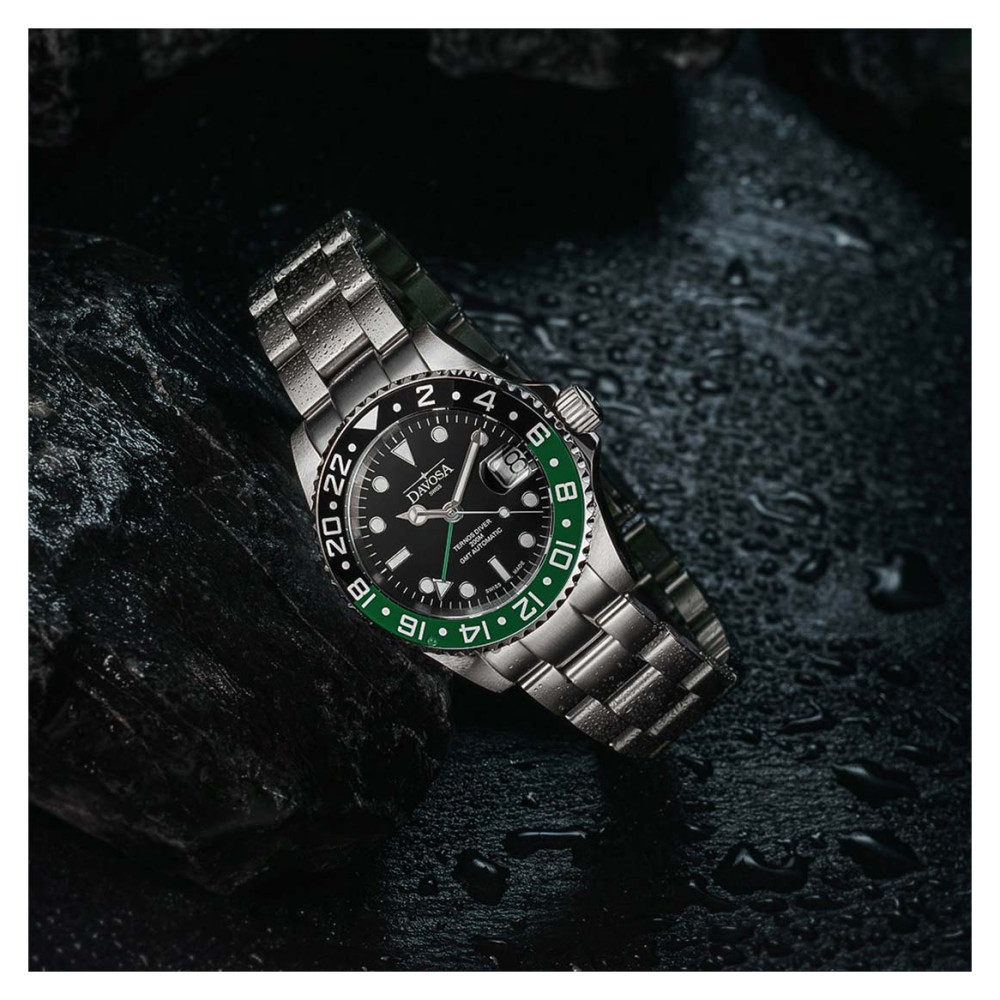 Davosa 161.590.70 Ternos Ceramic GMT Automatic - zegarek męski 7