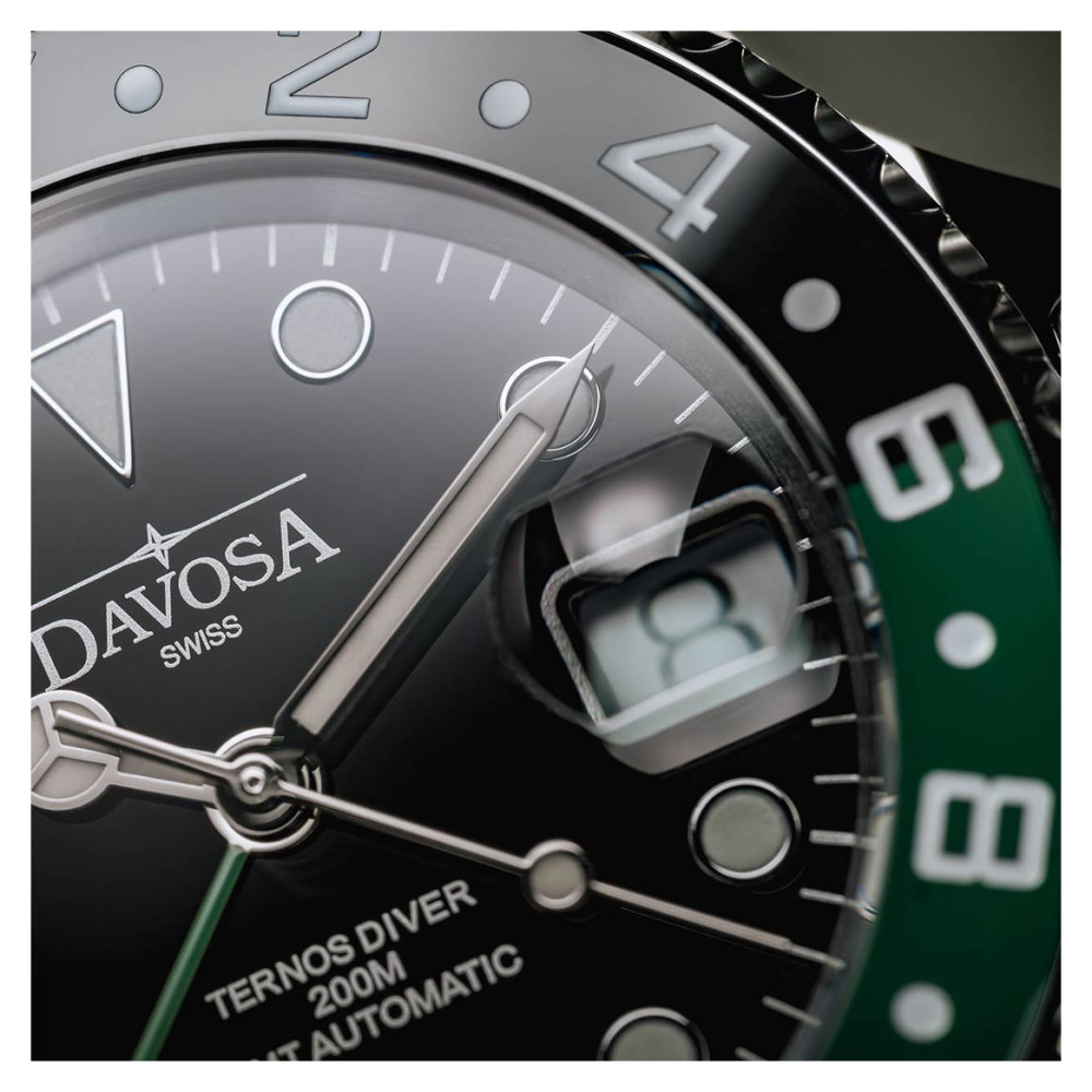Davosa 161.590.70 Ternos Ceramic GMT Automatic - zegarek męski 10