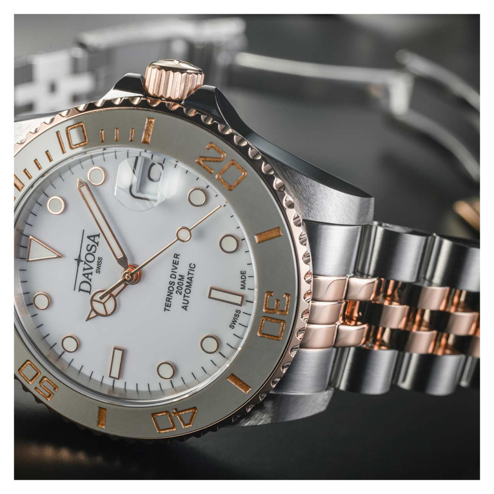 Davosa 166.196.02 Ternos Medium Automatic - zegarek damski 8