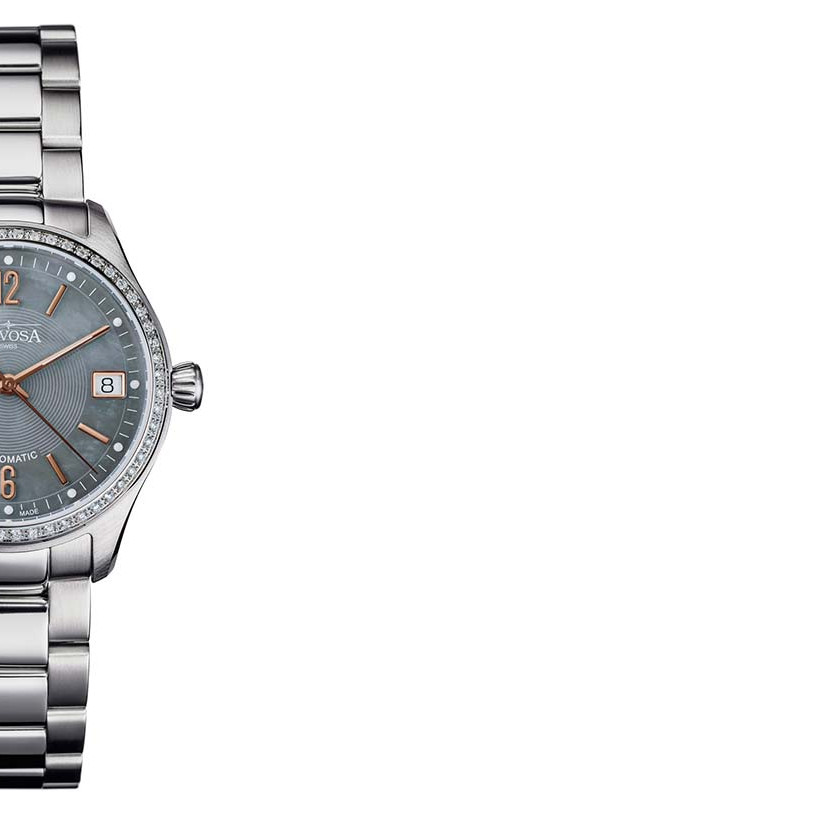Davosa Newton Lady Automatic 166.193.55 - zegarek damski 6