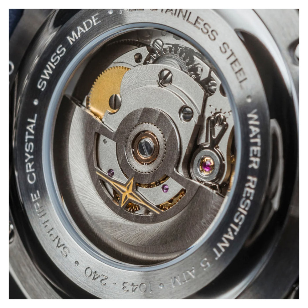 Davosa Newton Pilot Day-Date 161.585.50 - zegarek męski 8