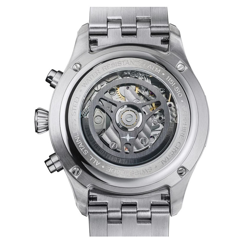 Davosa Newton Pilot Rally Chronograph 161.536.10 - zegarek męski 7