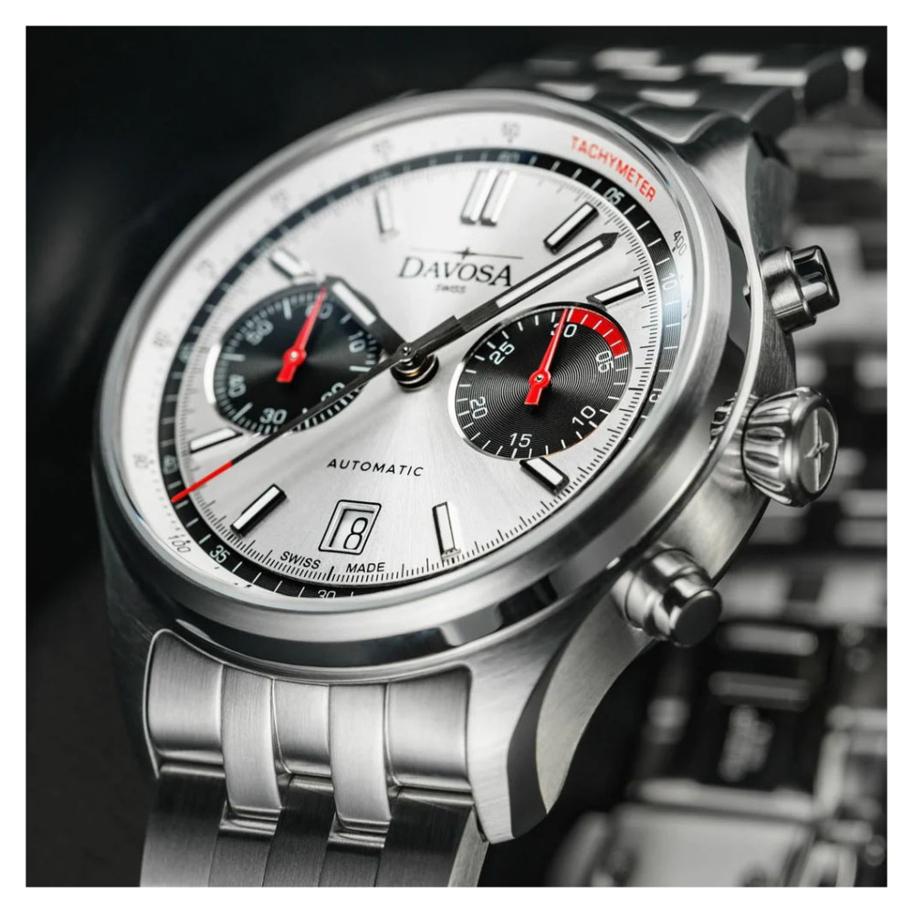 Davosa Newton Pilot Rally Chronograph 161.536.10 - zegarek męski 8
