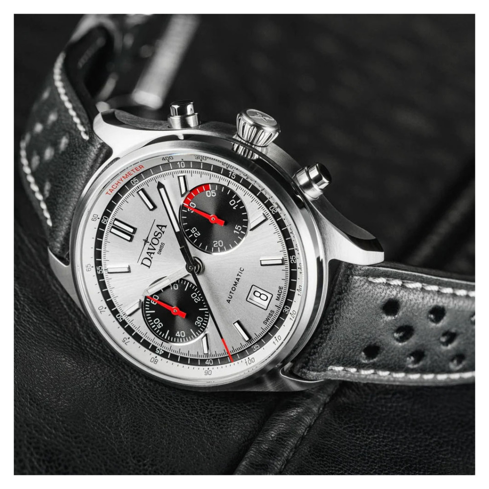 Davosa Newton Pilot Rally Chronograph 161.536.15 - zegarek męski 8