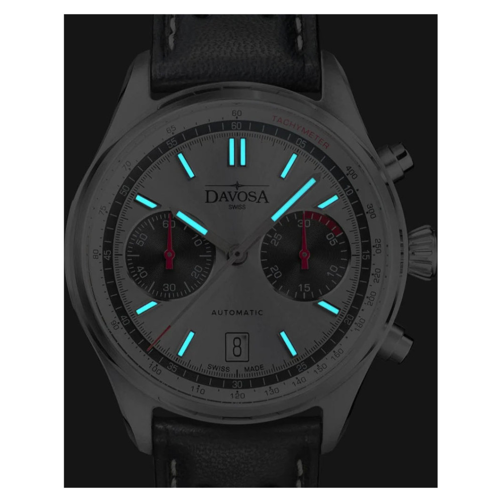 Davosa Newton Pilot Rally Chronograph 161.536.15 - zegarek męski 12