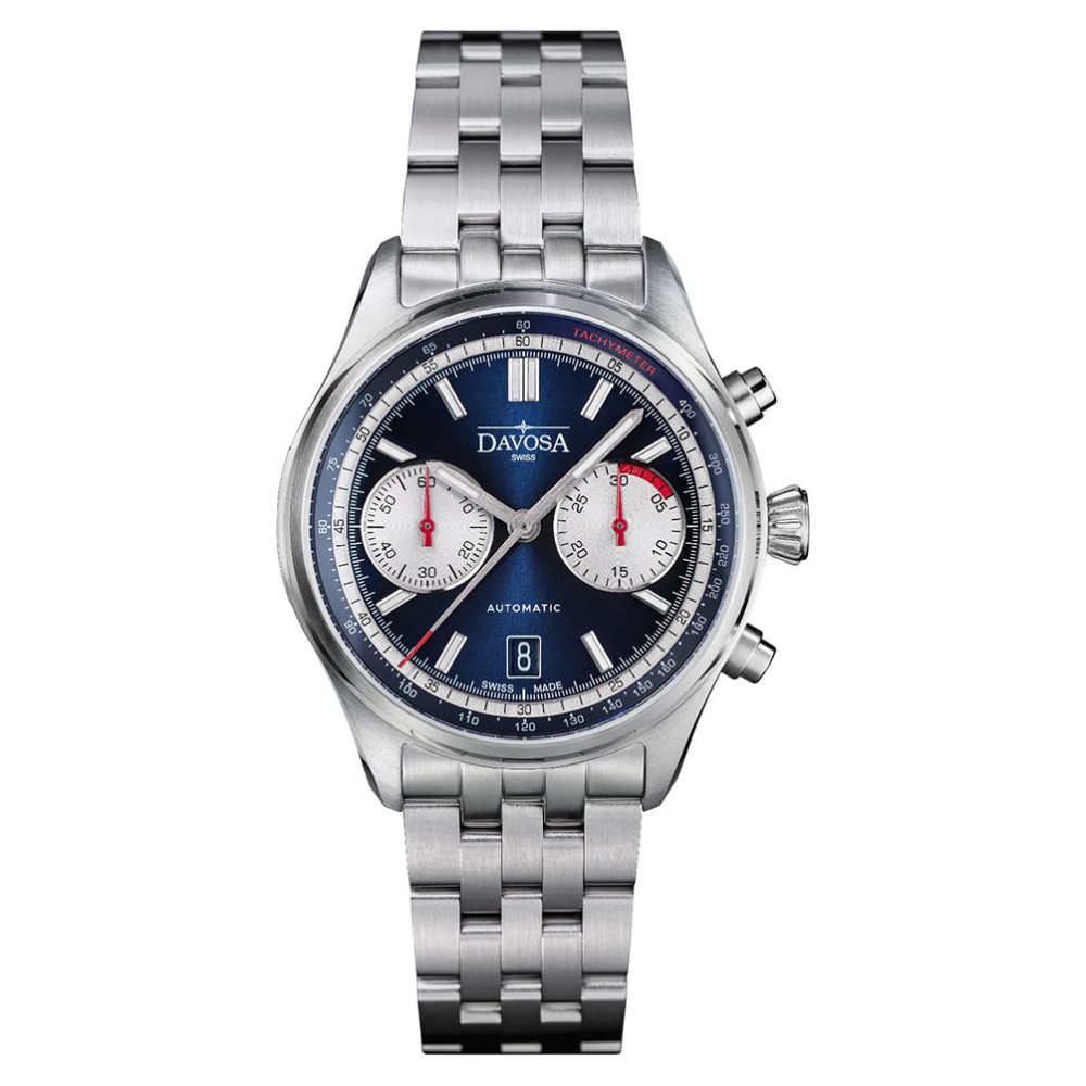 Davosa Newton Pilot Rally Chronograph 161.536.40 - zegarek męski 1