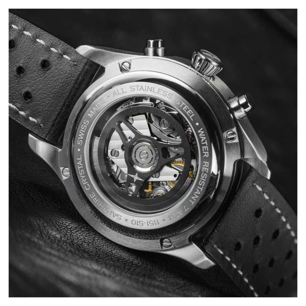 Davosa Newton Pilot Rally Chronograph 161.536.55 - zegarek męski 13