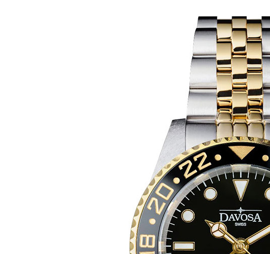Davosa Ternos Ceramic GMT Automatic 161.591.05 - zegarek męski 4