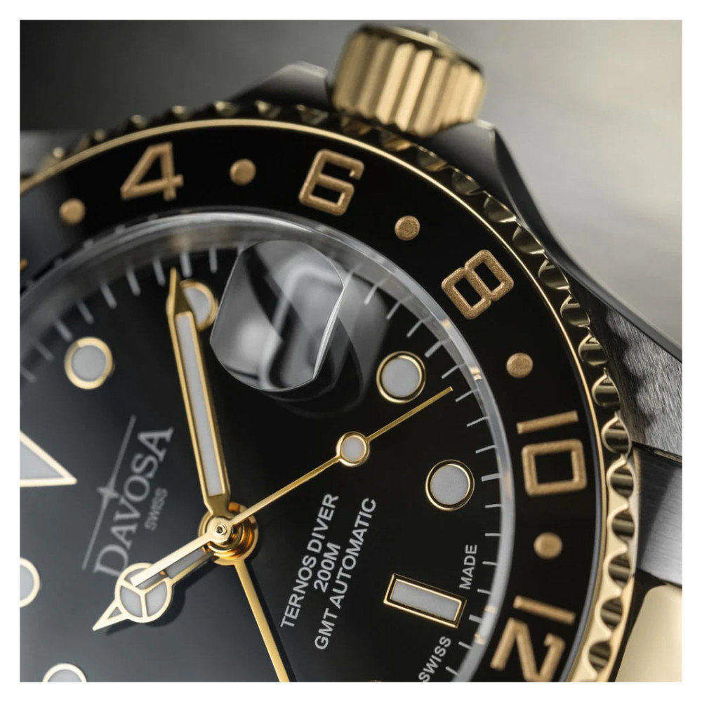 Davosa Ternos Ceramic GMT Automatic 161.591.50 - zegarek męski 8
