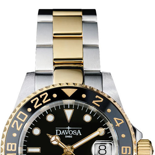 Davosa Ternos Ceramic GMT Automatic 161.591.50 - zegarek męski 3