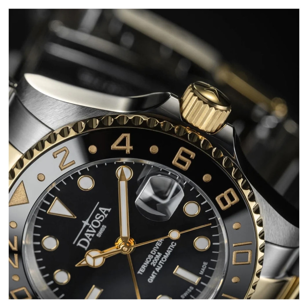 Davosa Ternos Ceramic GMT Automatic 161.591.50 - zegarek męski 10