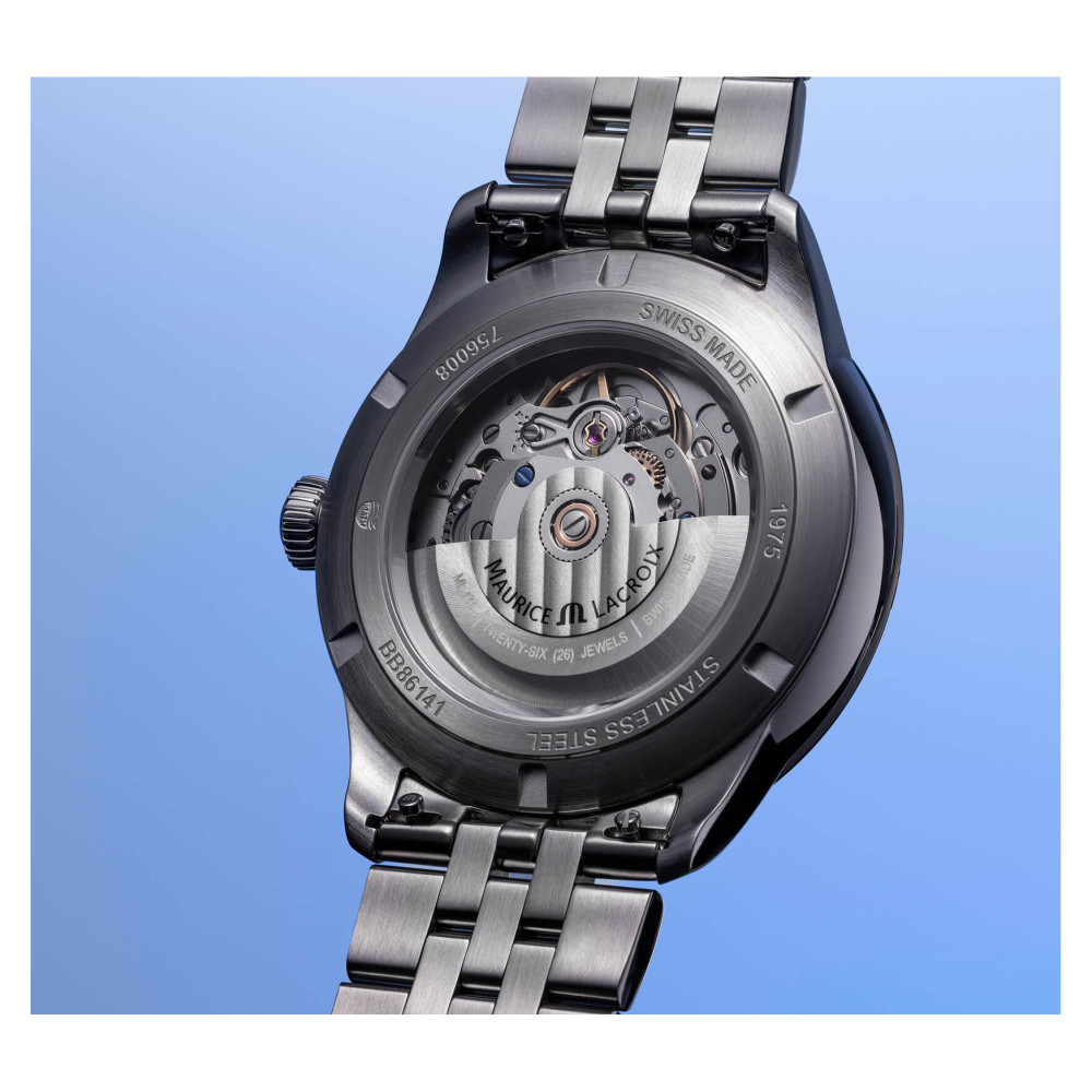 Maurice Lacroix 1975 Automatic 756008-SS002-130-1 - zegarek męski 9